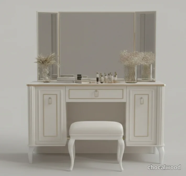 سرویس خواب مدل فرشته -چوکال وود - تصویر 5