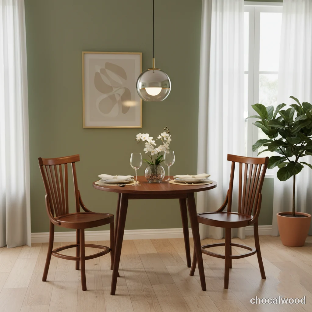 خرید میز غذاخوری دونفره کمجای لهستانی