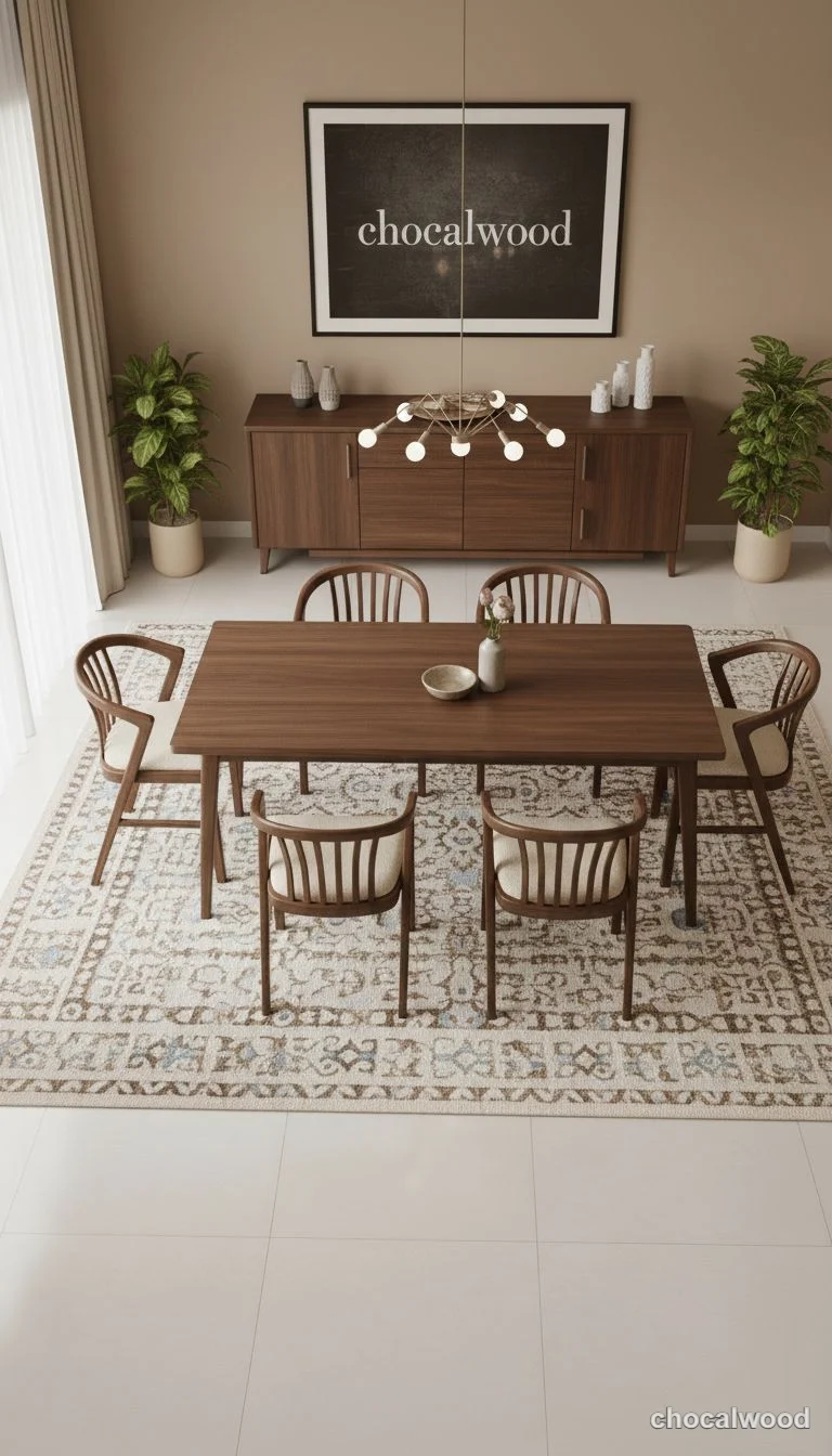 میز غذاخوری نرده ای - چوکال - تصویر 4