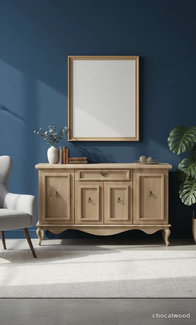 ایینه کنسول مدل چهار درب - چوکال وود