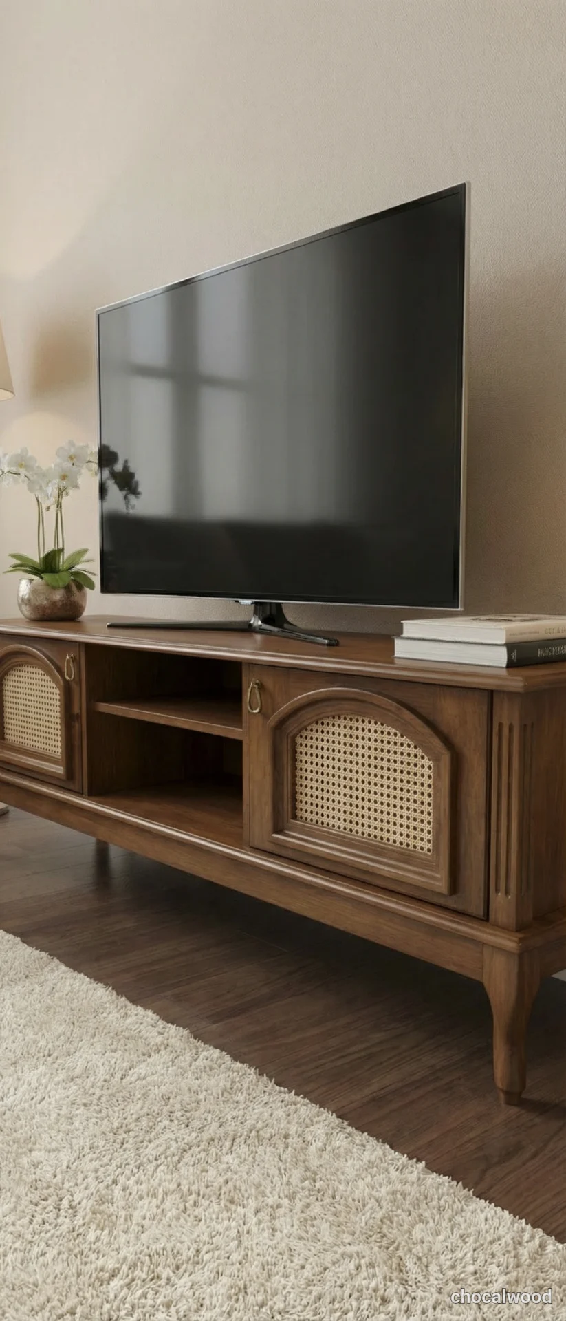 آیینه کنسول مدل ویتون -چوکال وود - تصویر 4