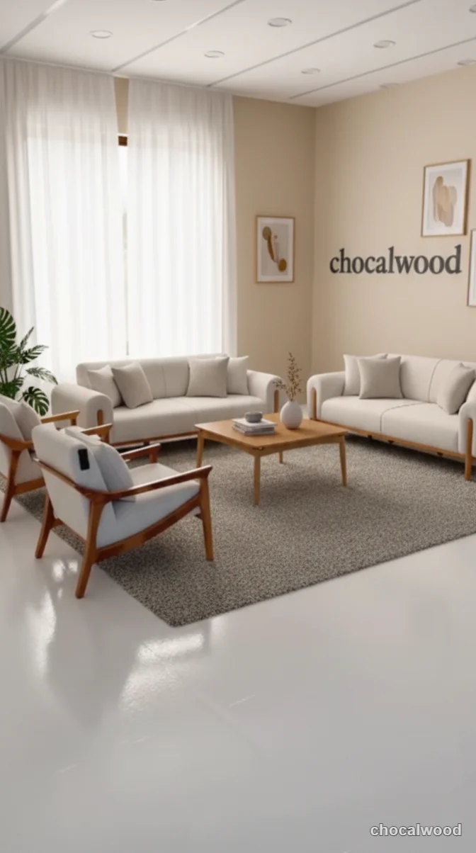 مبل راحتی الماس - چوکال وود